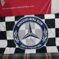 Reklamní vlajka oboustranná - Mercedes-Benz Klub